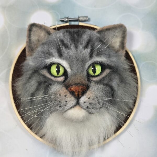 3D Pet Portrait (Cat)